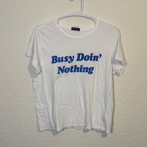 Mother denim the boxy goodie goodie tee